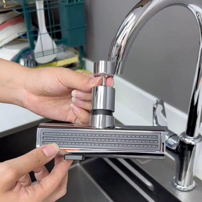 Robinet Rotatif 360° – L’alliance parfaite entre praticité et élégance pour votre cuisine ! CB