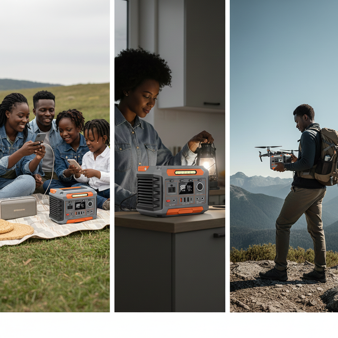 Station d'alimentation portable 300 W CIV