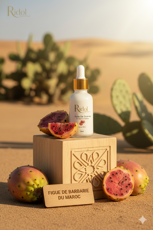 Ridol Cosmétique Huile Antirides de Figure de Barbarie