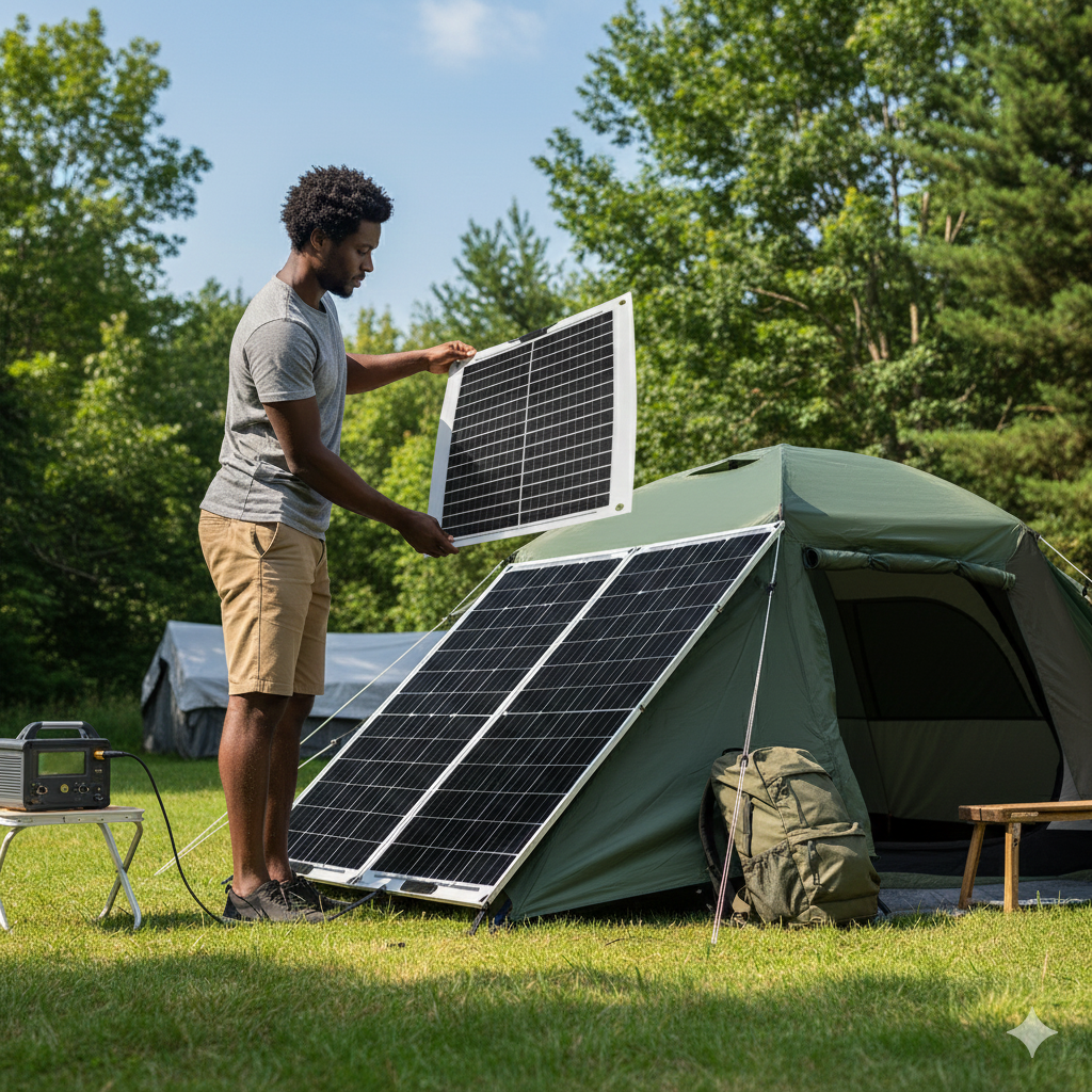 Panneau solaire flexible 100 W