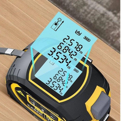 Télémètre  Laser Numérique Multifonction Rechargeable 40 m