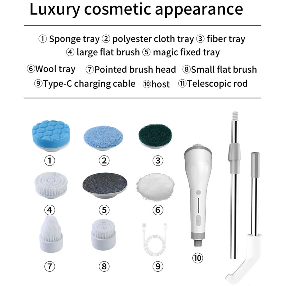 Brosse de nettoyage électrique