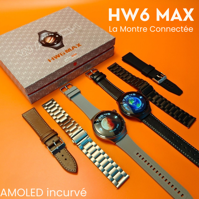 La Montre HW6 MAX Pro  2025 Premium CI