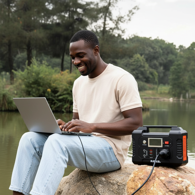 Générateur solaire de 200 W avec batterie de charge personnalisée GA