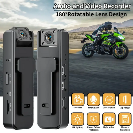 🎥 Mini Body Camera 1080P avec Audio